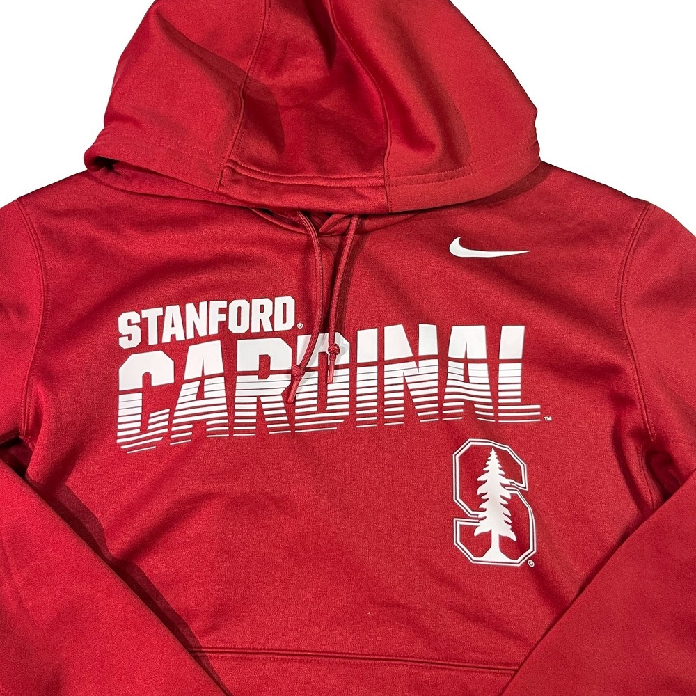 Nike Stanford Cardinals On Field Football Hoodie Sweatshirt Red Men's Large NICE
